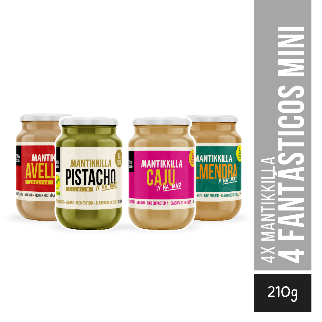Pack 4 Fantásticos MINI 210 g