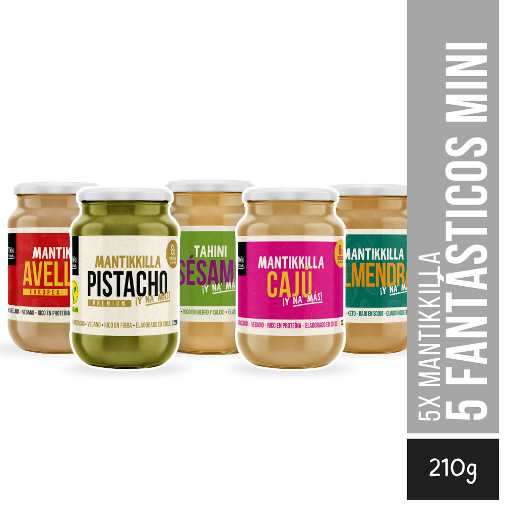 Pack 5 Fantásticos MINI 210 g