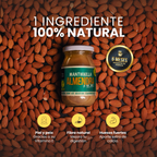 Mantequilla de Almendra — Crema 100% Almendra Chilena Tostada, Keto | 210g