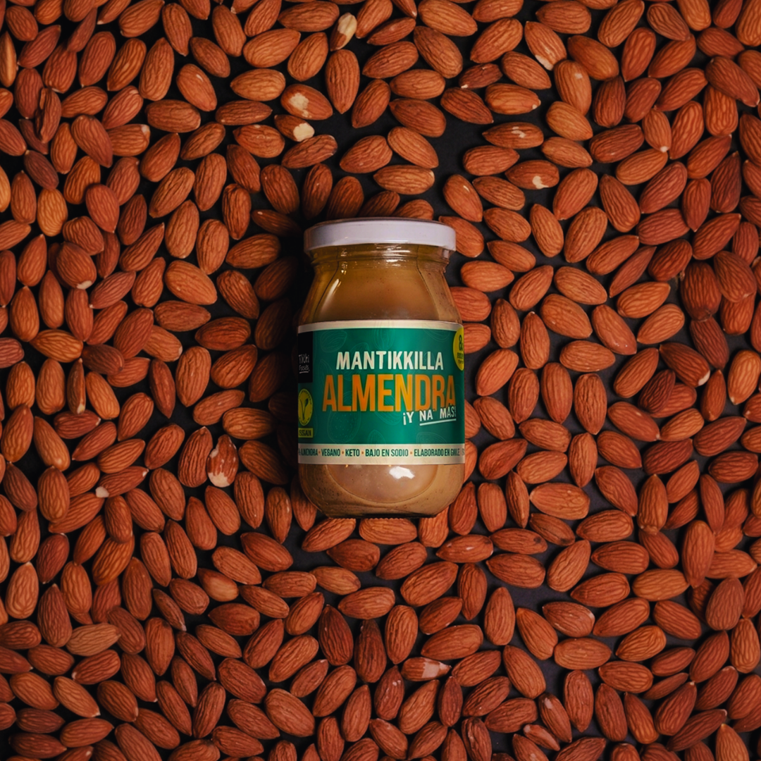 Mantequilla de Almendra — Crema 100% Almendra Chilena Tostada, Keto | 210g