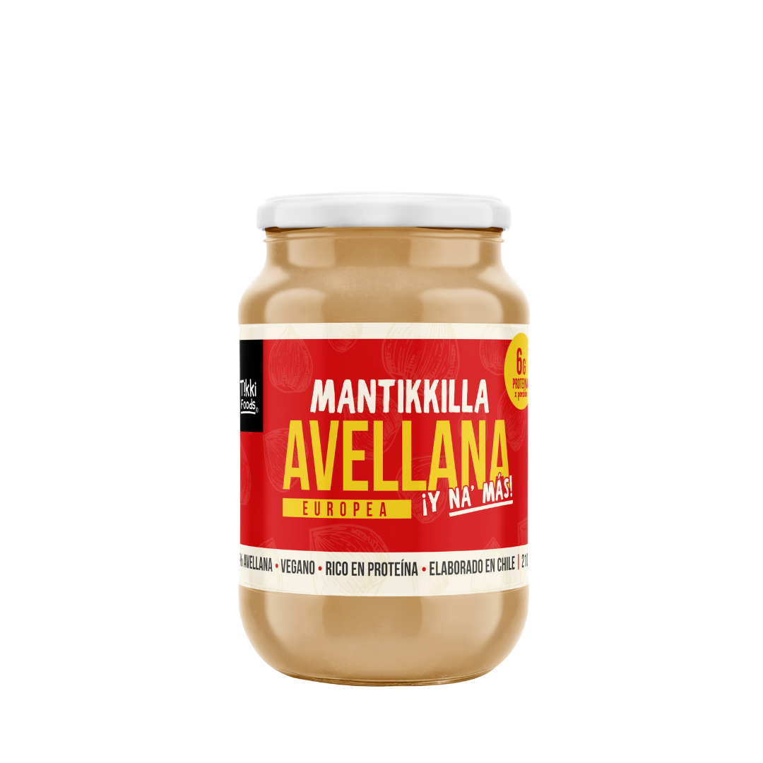 Mantequilla de Avellana Europea — Crema 100% Avellana | 210g
