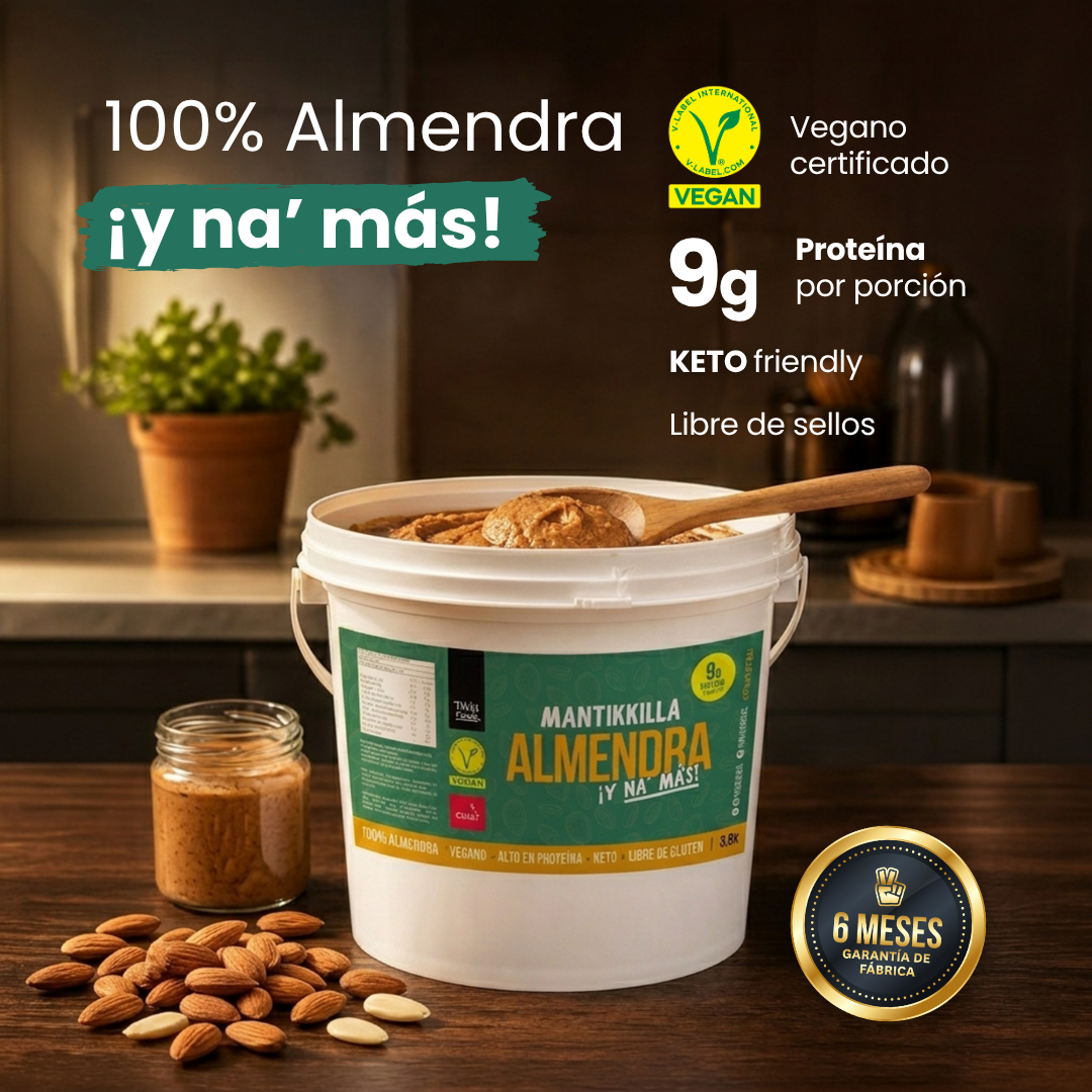 Mantequilla de Almendras - Balde 3,8 kg