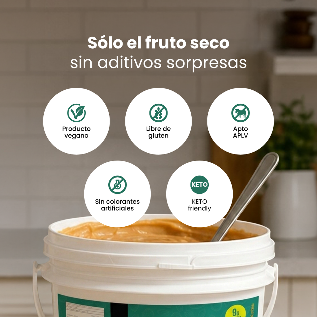 Mantequilla de Almendras - Balde 3,8 kg