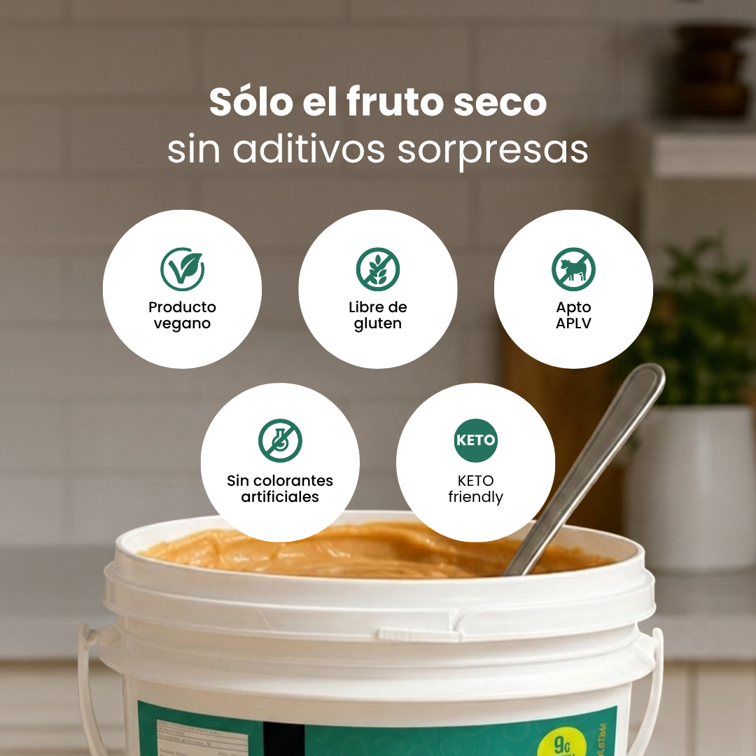 Mantequilla de Almendras - Balde 3,8 kg