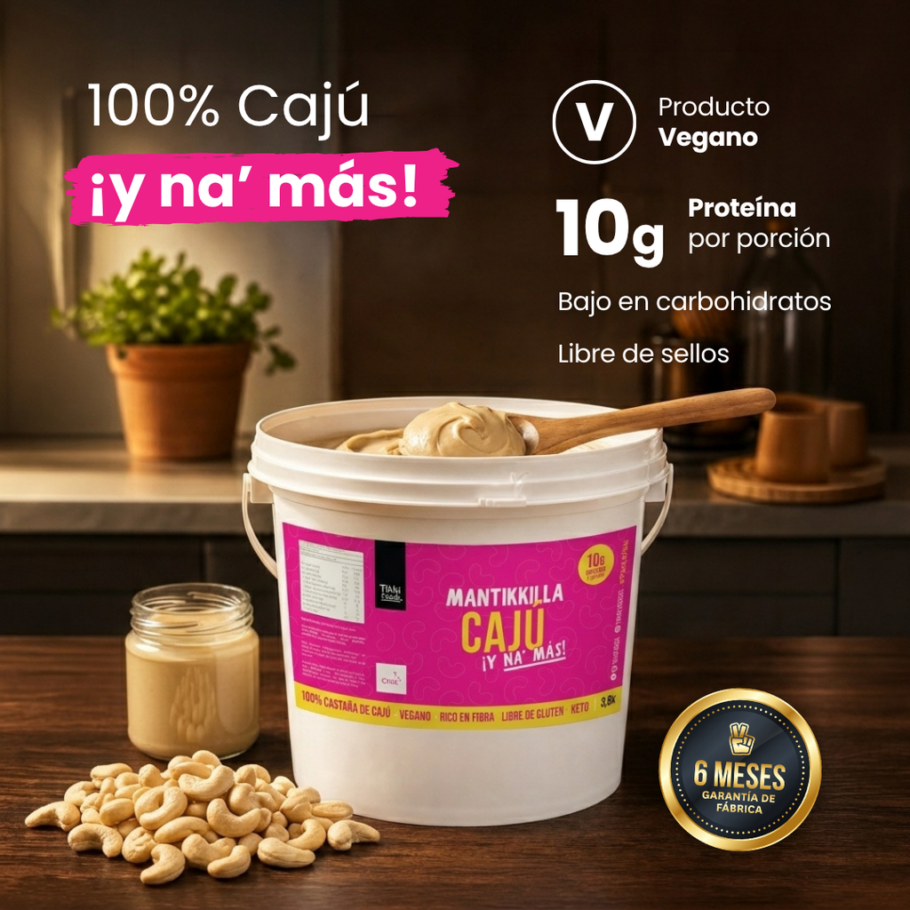 Mantequilla de Cajú - Balde 3,8 kg