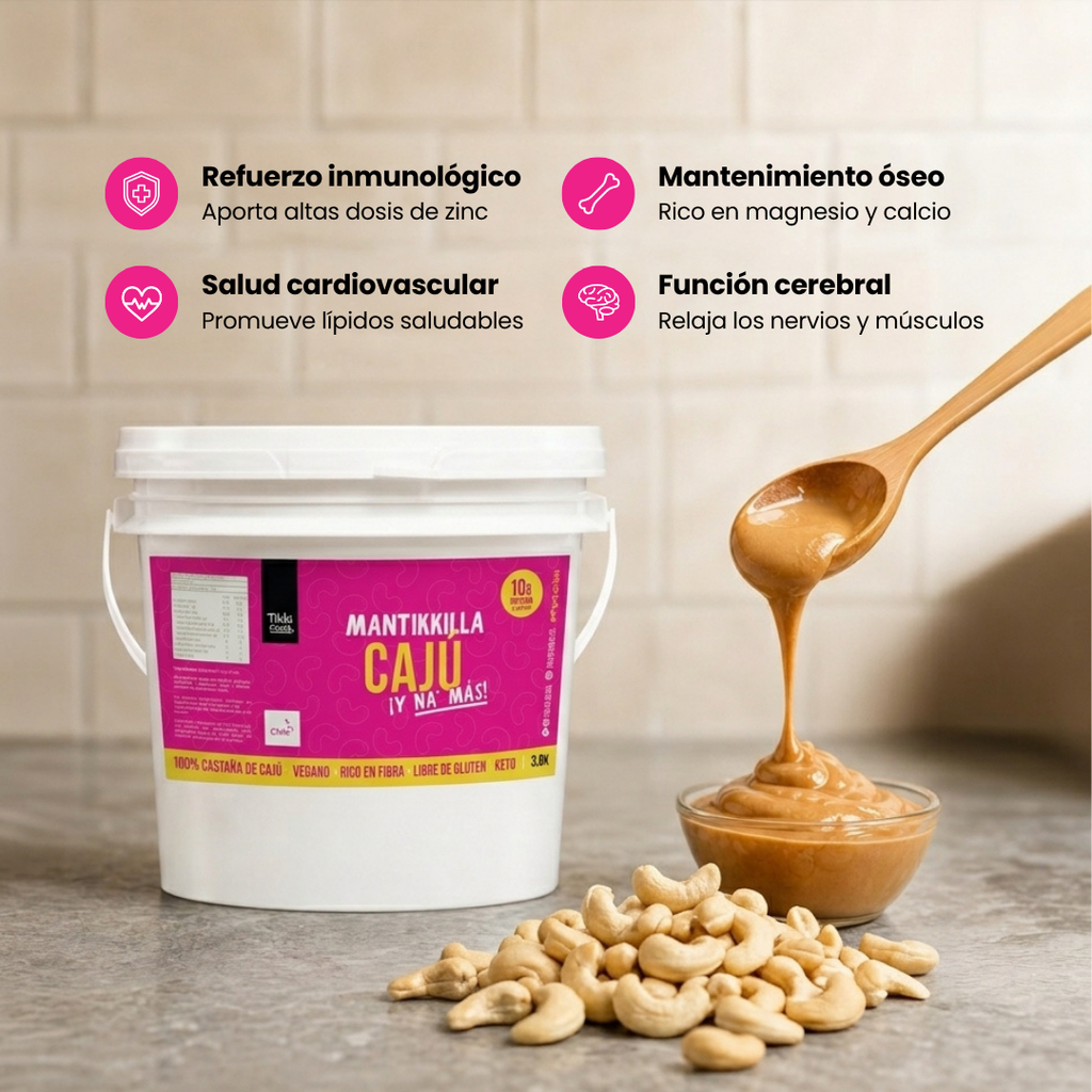 Mantequilla de Cajú - Balde 3,8 kg