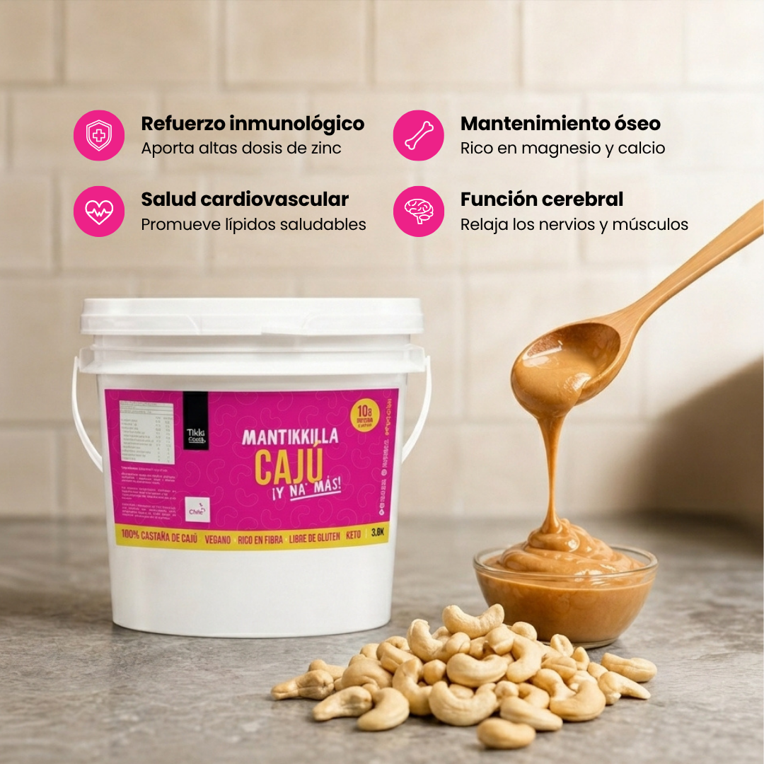 Mantequilla de Cajú - Balde 3,8 kg