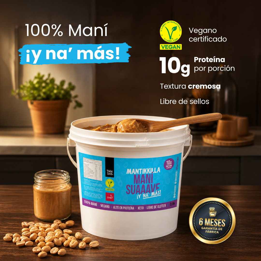 Mantequilla de Maní - Balde 3,8 kg
