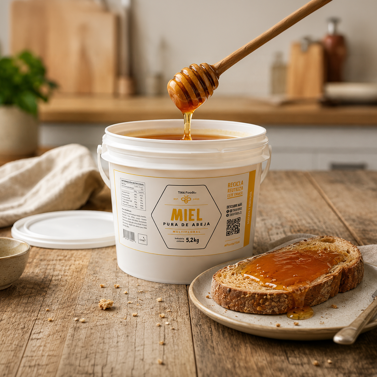 Miel Multifloral - 100% Natural | 5,2kg