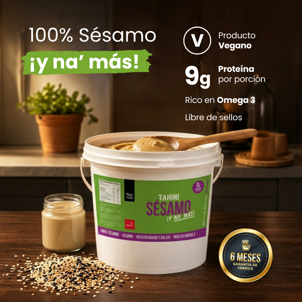Tahini de Sésamo - Balde 3,8 kg