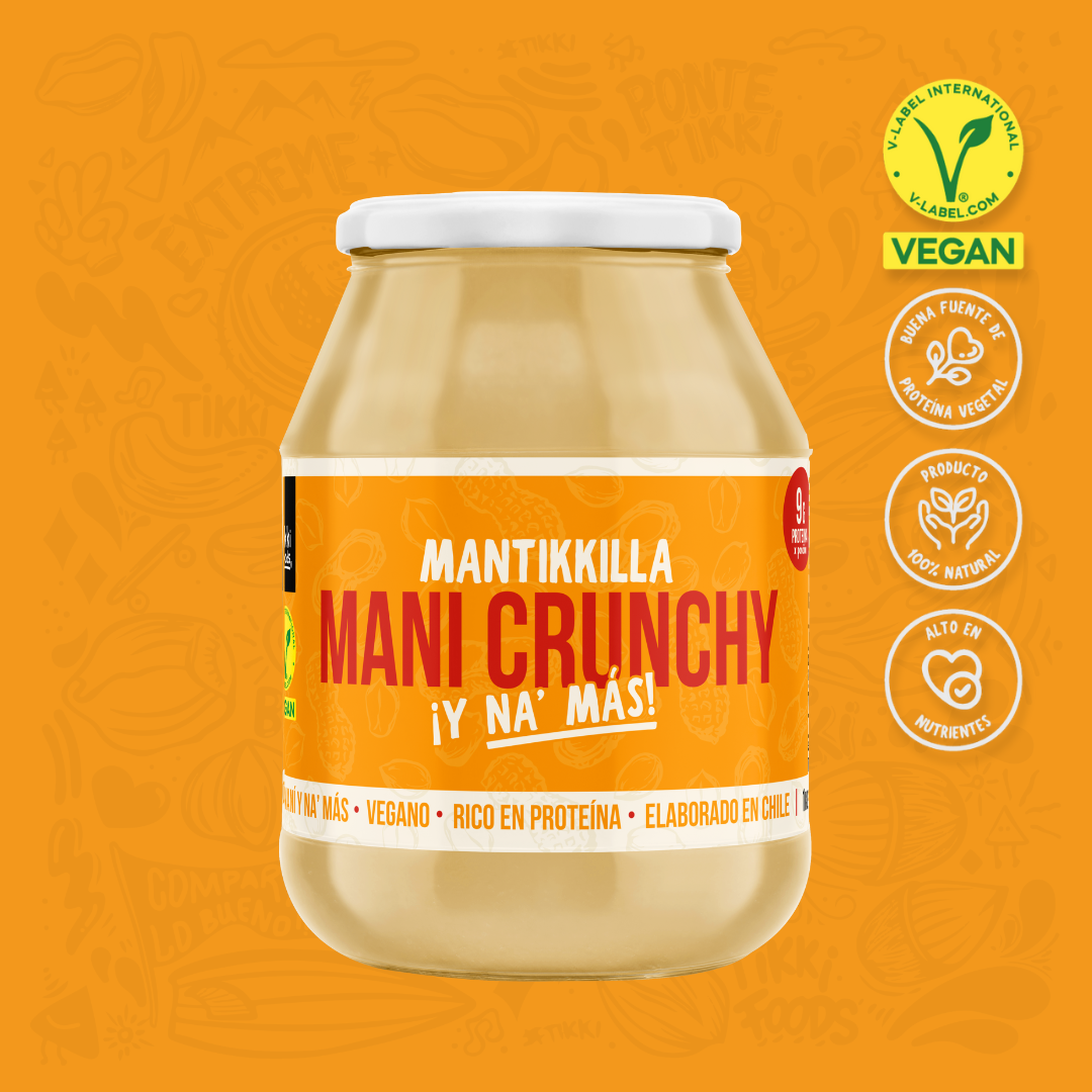 Pack 2x Mantikkilla Mani Crunchy 1kg