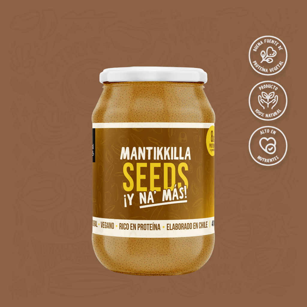Mantikkilla Seeds - Multisemillas — Crema de Maní, Almendras y Semillas | 410g