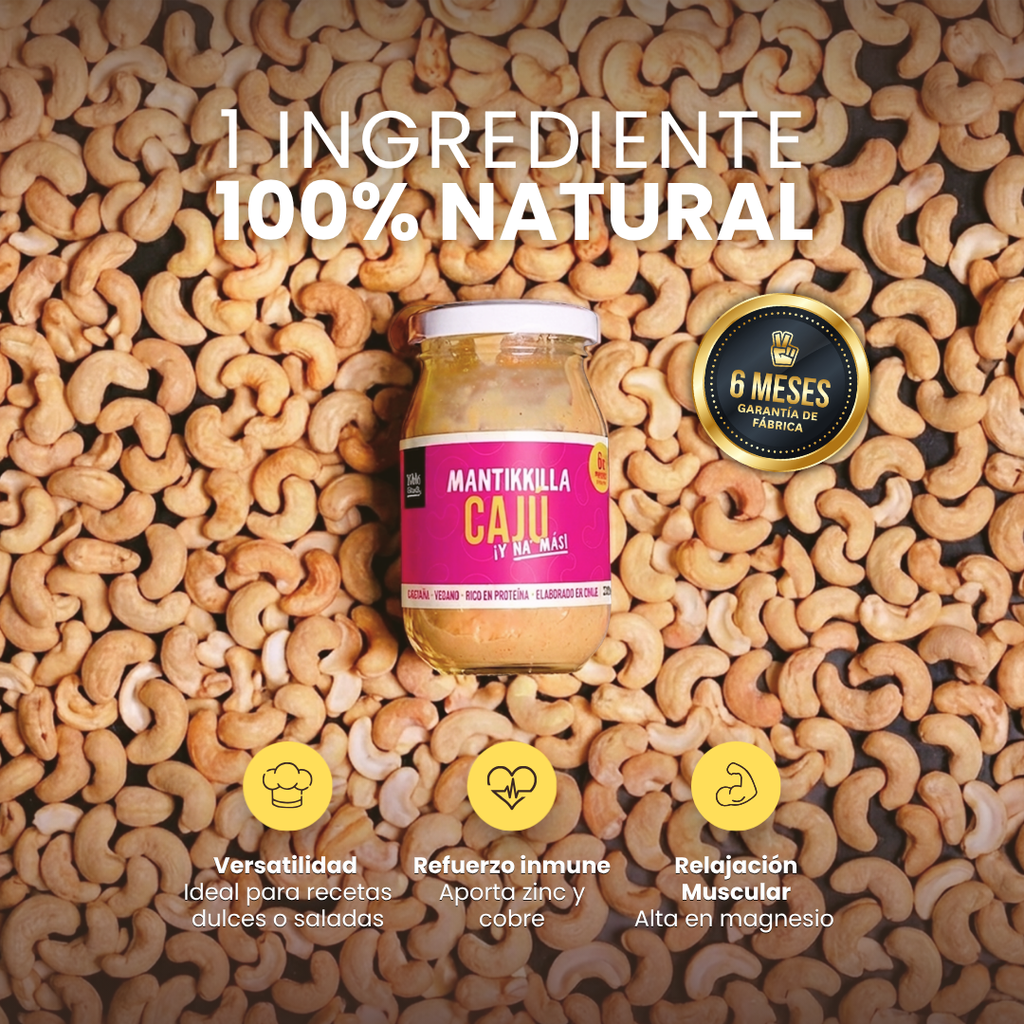 Mantequilla de Cajú - 220g