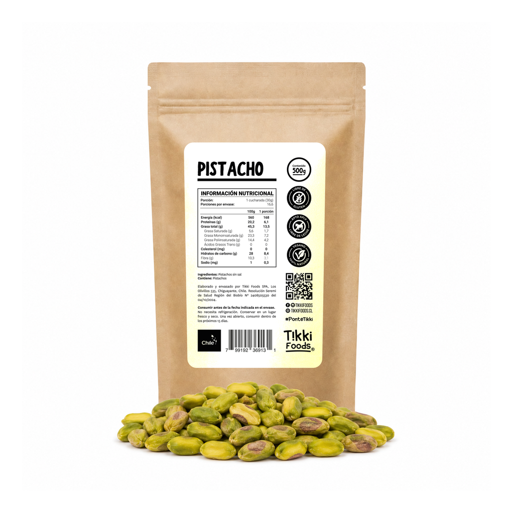 Pistacho Tostado Pelado - Doypack 500g