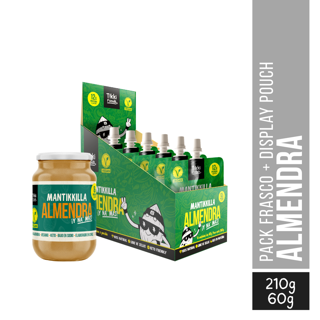 Pack Almendra 210g + Pouch Almendra