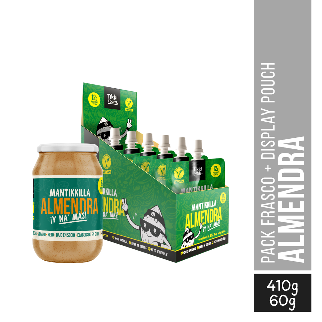 Pack Almendra 410g + Pouch Almendra