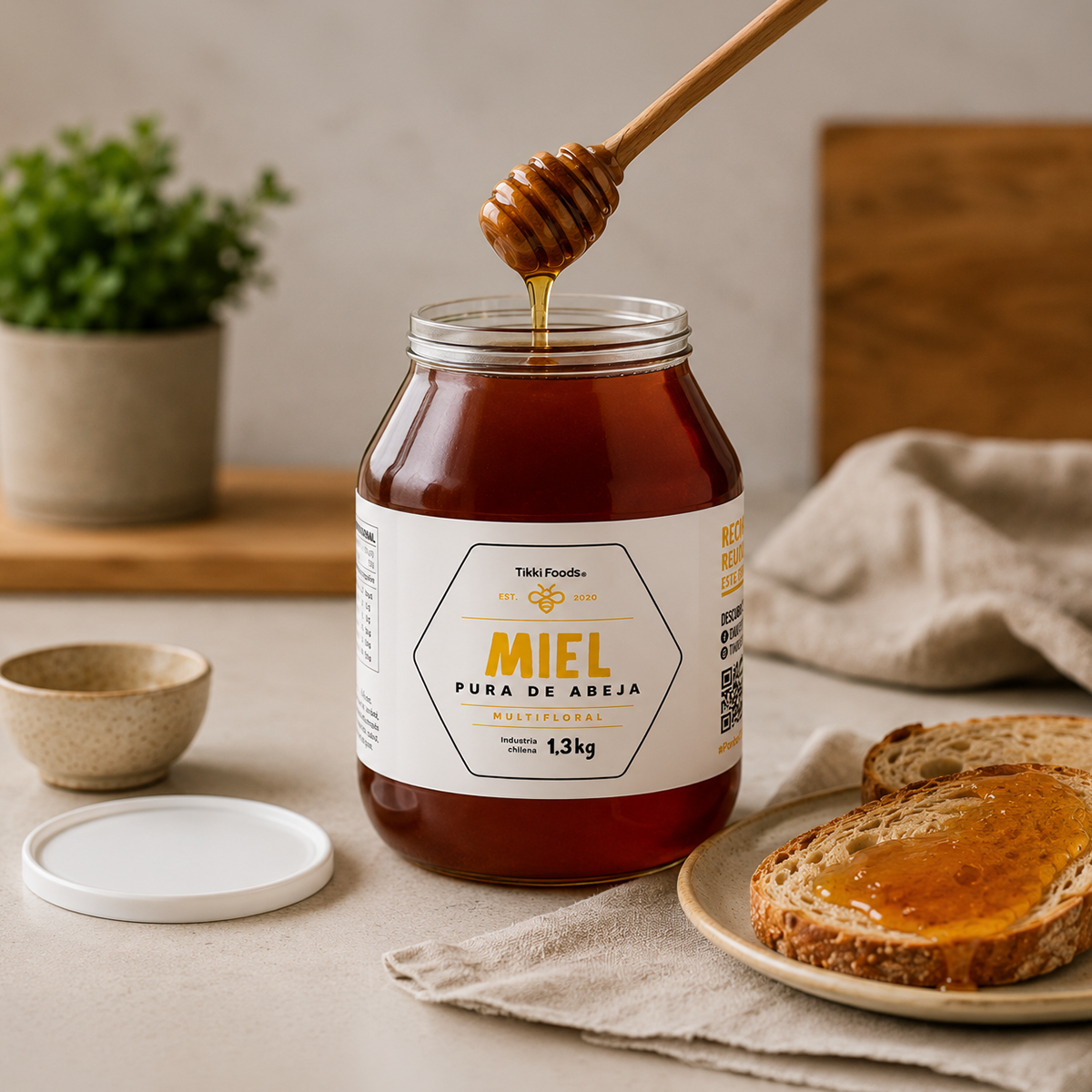 Miel Multifloral - 100% Natural | 1,2kg