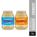 Pack DUO Mantikkilla Mani Suave + Crunchy 1 kg