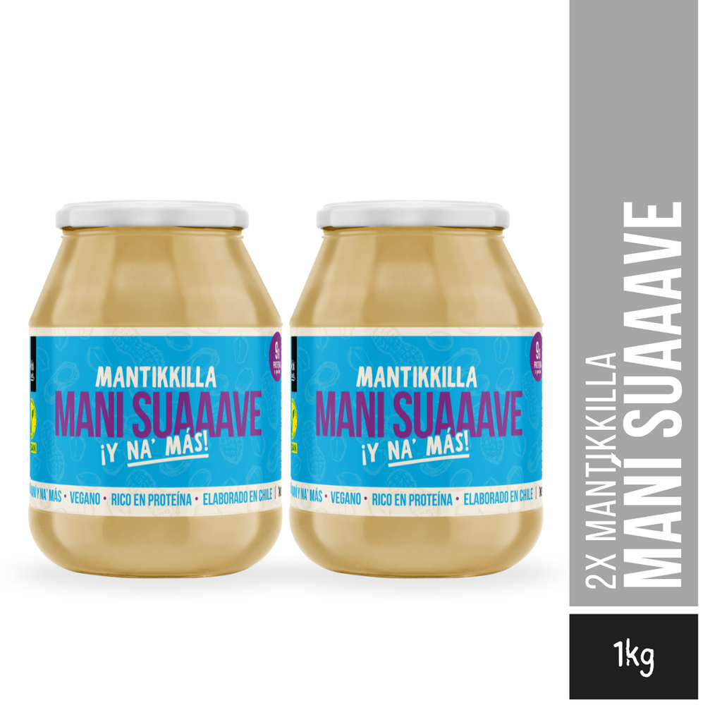 Pack 2x Mantikkilla Mani Suave 1kg