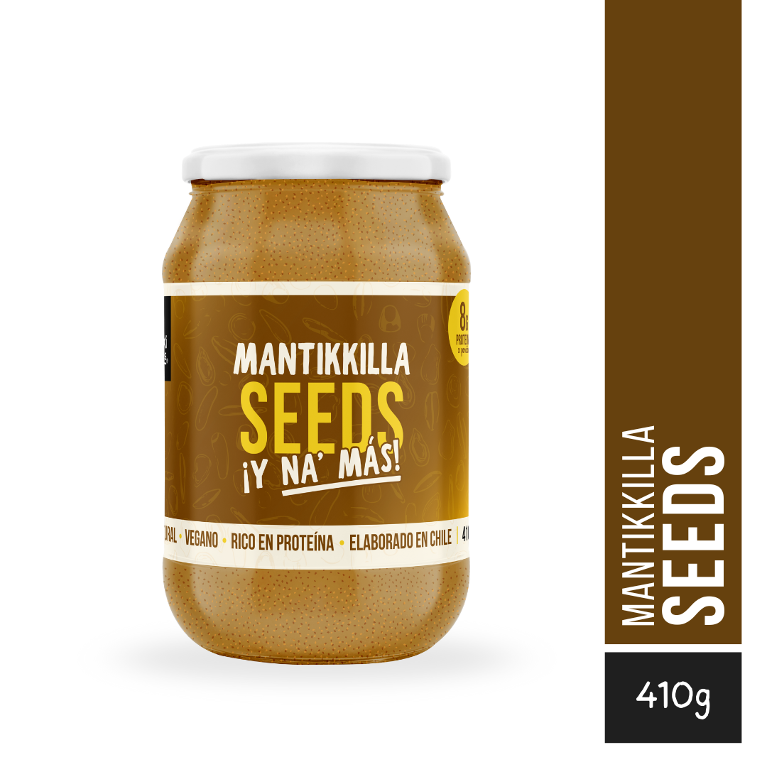 Mantikkilla Seeds - Multisemillas — Crema de Maní, Almendras y Semillas | 410g