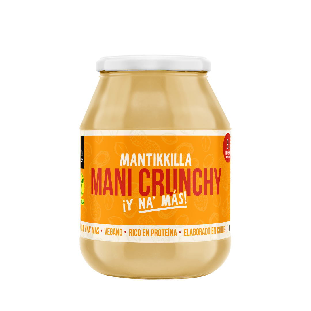 Pack Maní Crunchy 1kg + Pouch Maní Suave