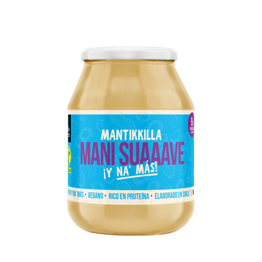 Mantequilla de Maní Suaaave — Crema 100% Maní Tostado, Sin Azúcar | 1kg