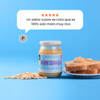 Mantequilla de Maní Suave — Crema 100% Maní Tostado, Sin Azúcar | 410g