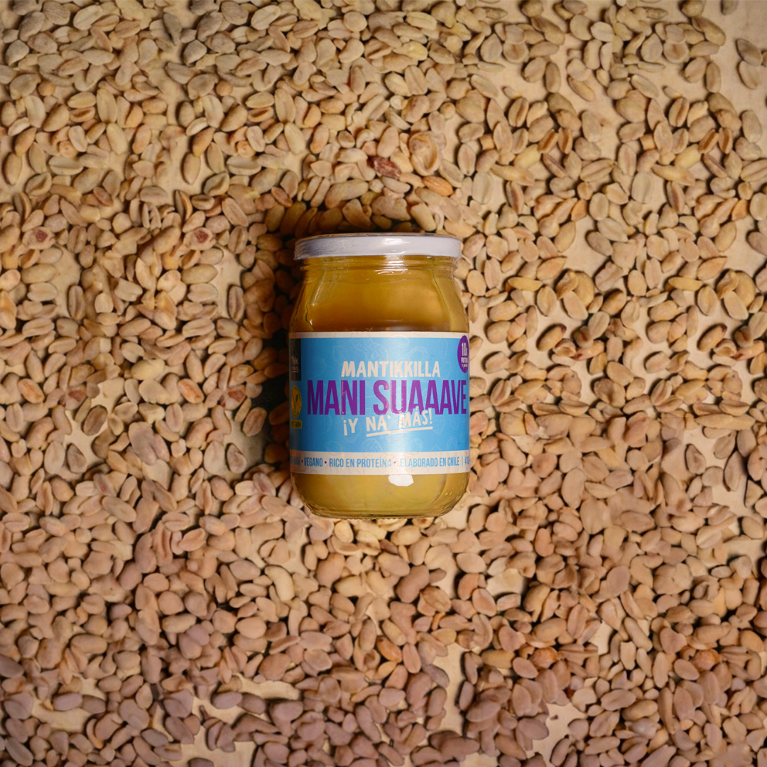 Mantequilla de Maní Suave — Crema 100% Maní Tostado, Sin Azúcar | 410g