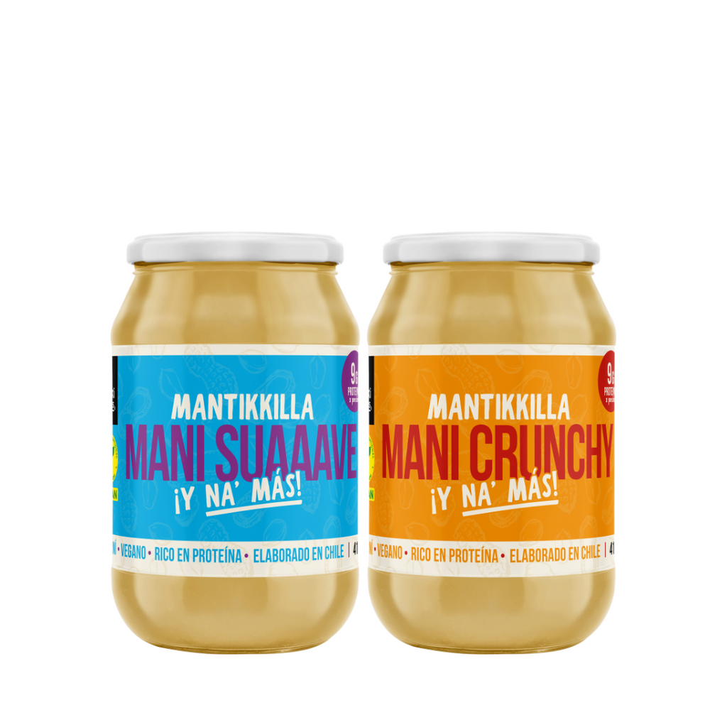 Pack Duo - Mantikkilla Mani Suaaave / Crunchy (410 g)