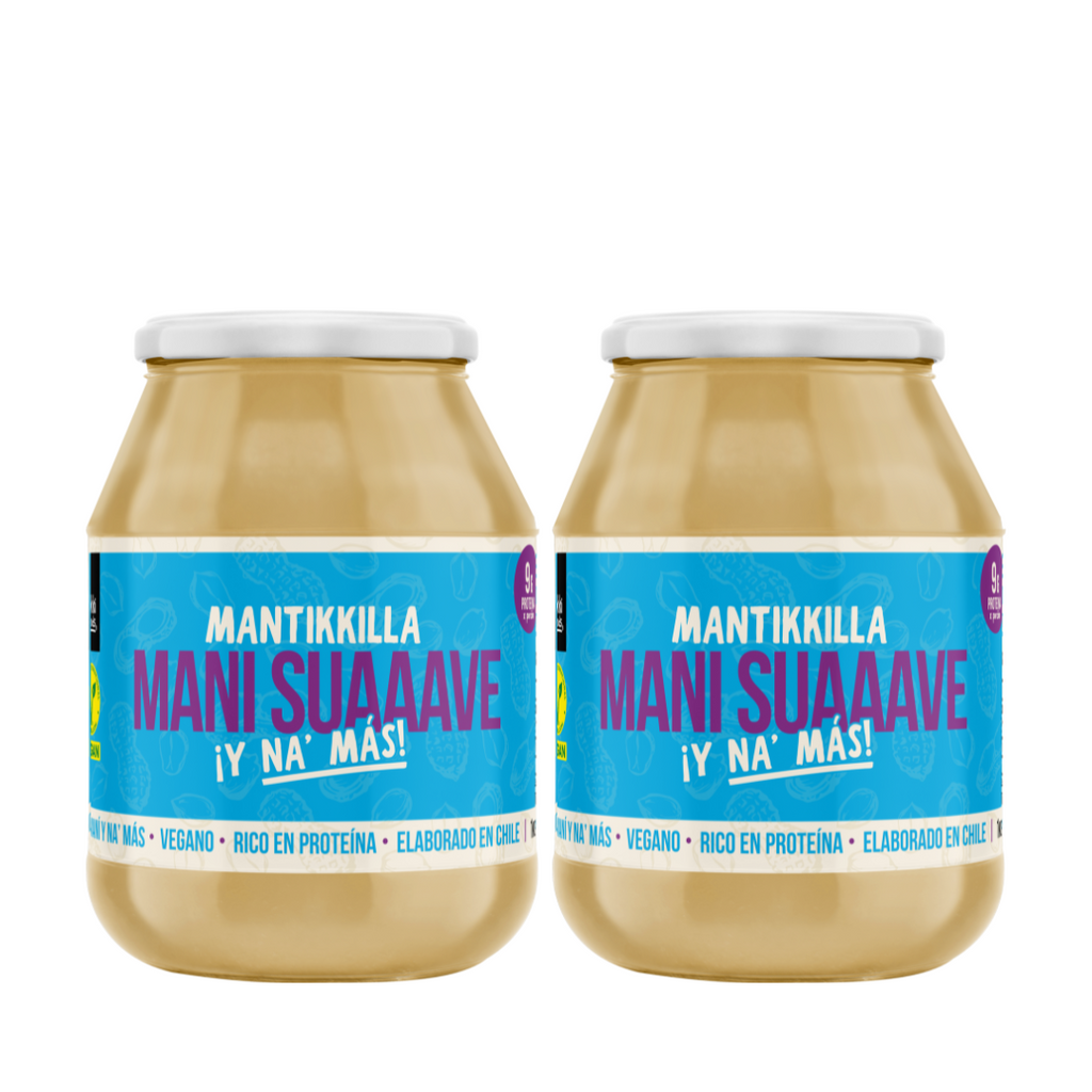 Pack 2x Mantikkilla Mani Suave 1kg