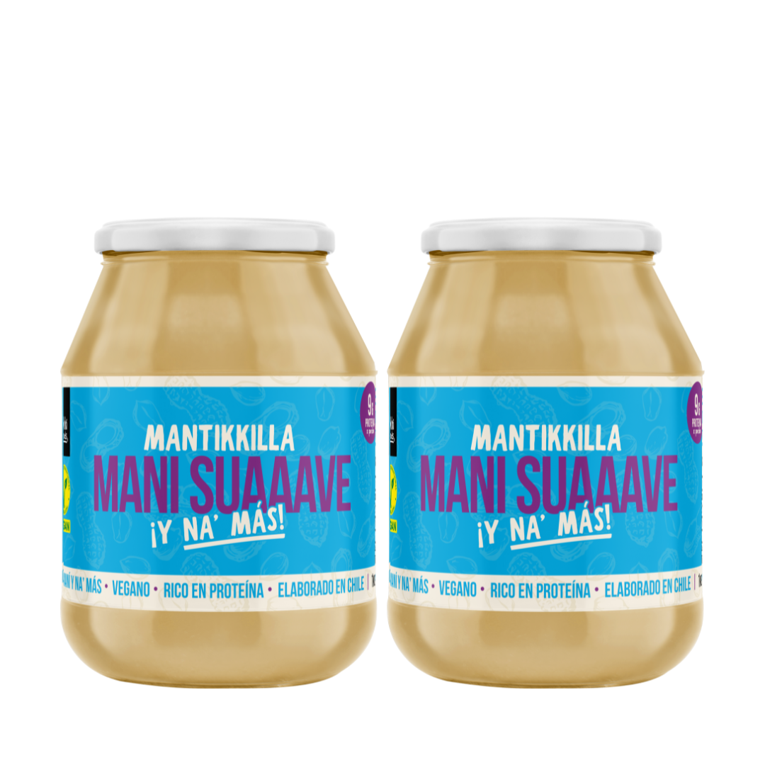 Pack 2x Mantikkilla Mani Suave 1kg
