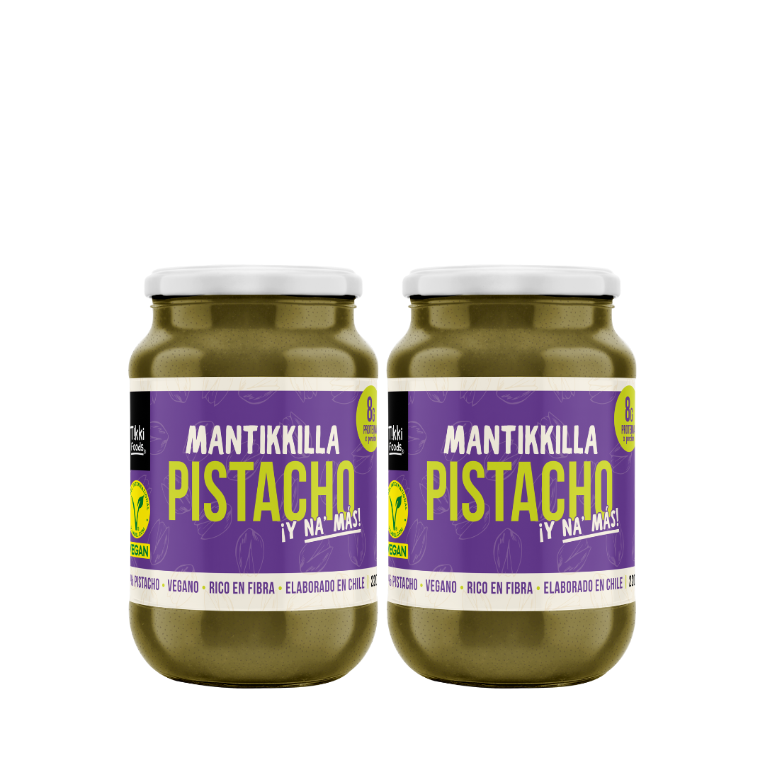 Pack 2x Mantikkilla de Pistacho 220 g