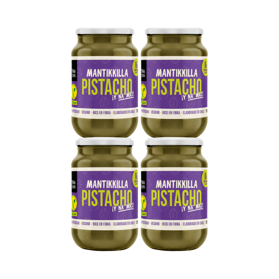 Pack 4x Mantikkillla de Pistachos 220 g