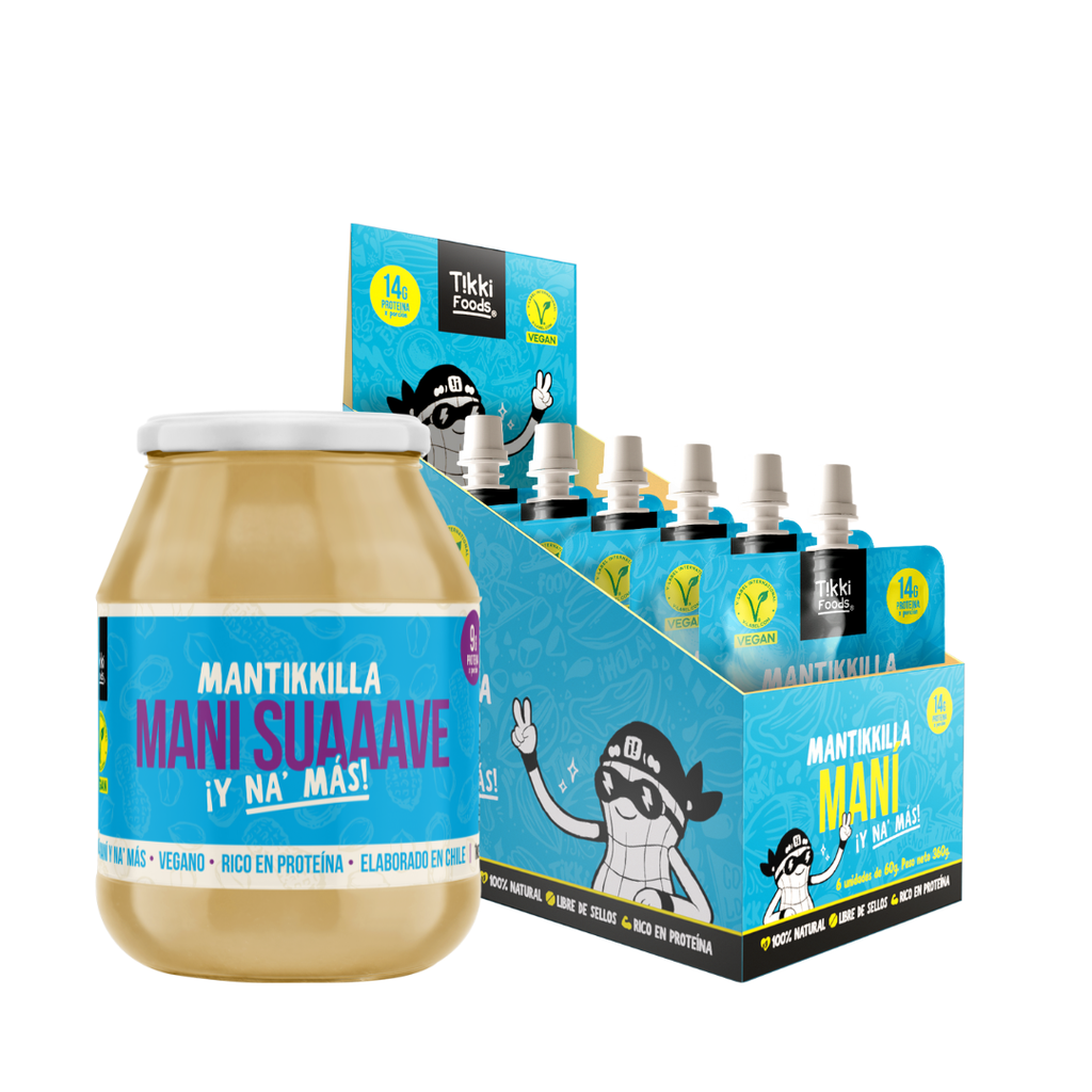Pack Maní Suave 1kg + Pouch Maní Suave