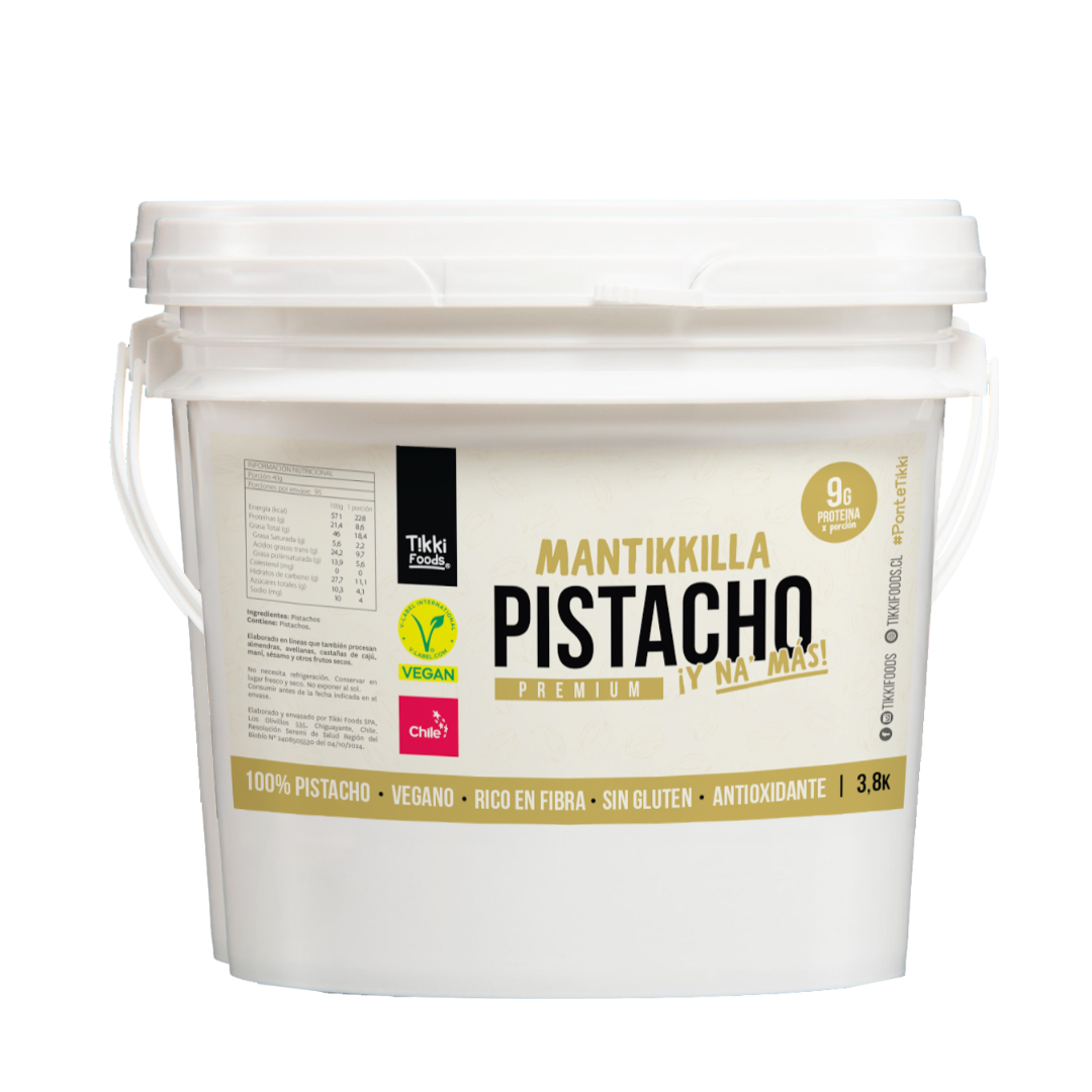 Mantequilla de Pistacho Premium - Balde 3,8 kg