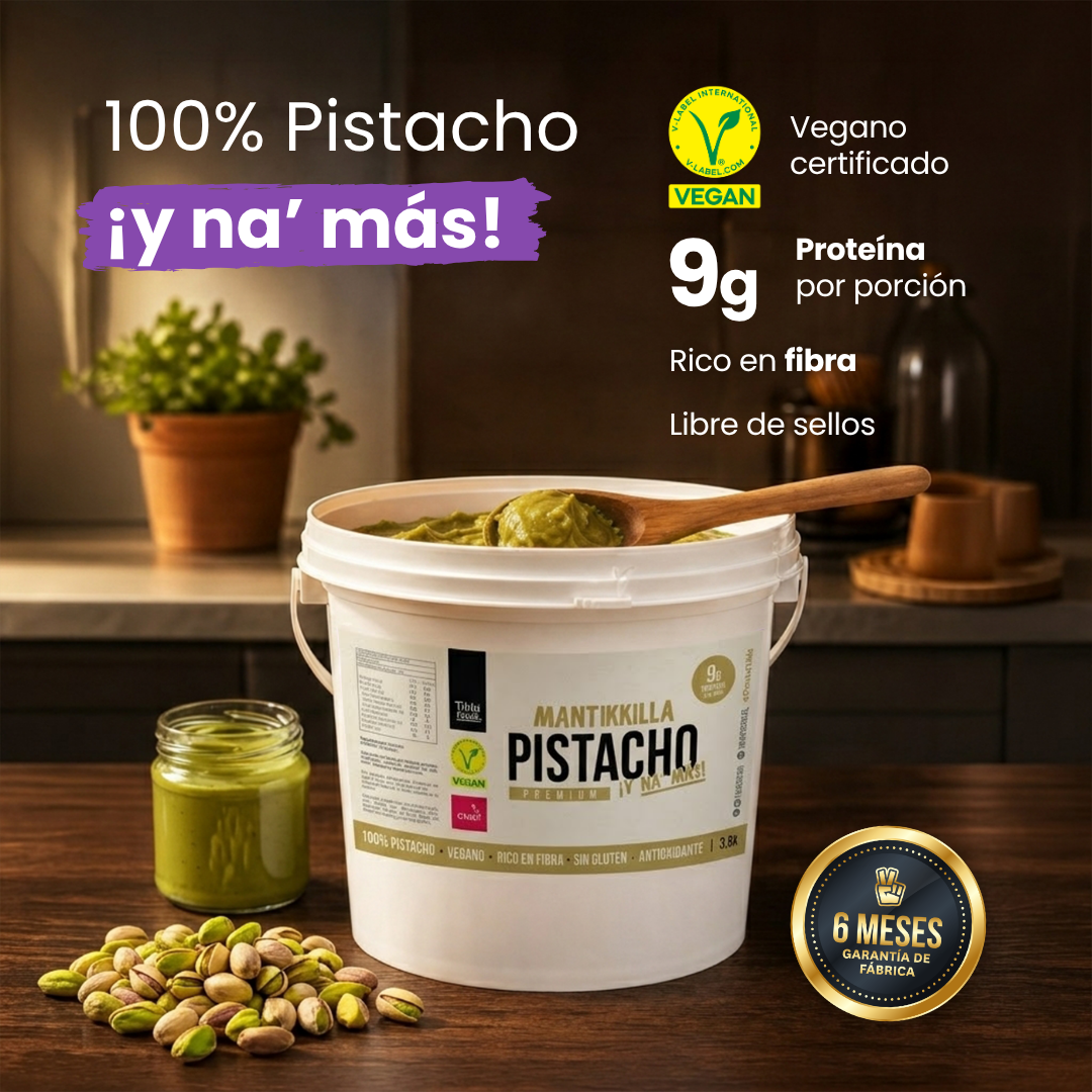 Mantequilla de Pistacho Premium - Balde 3,8 kg