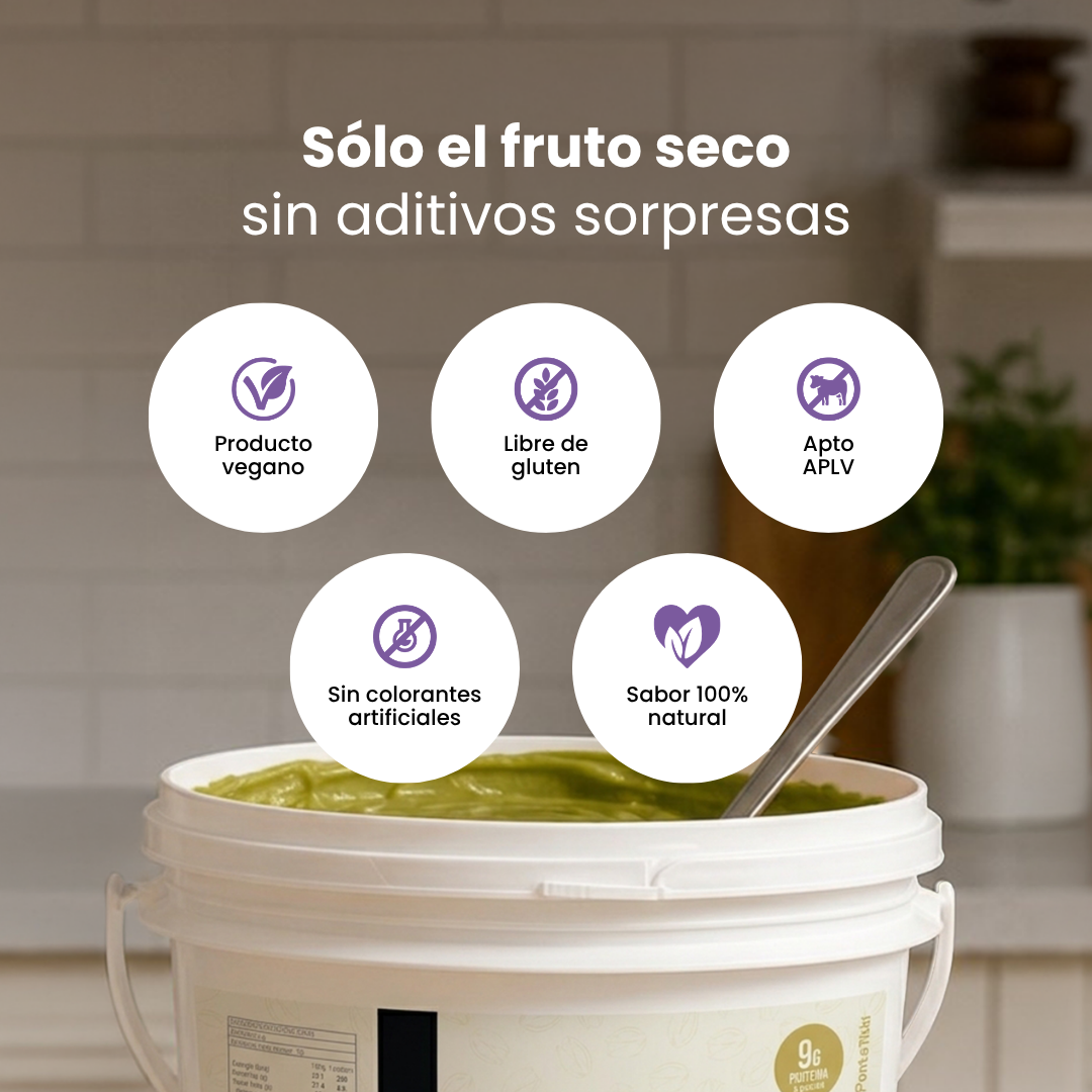 Mantequilla de Pistacho Premium - Balde 3,8 kg