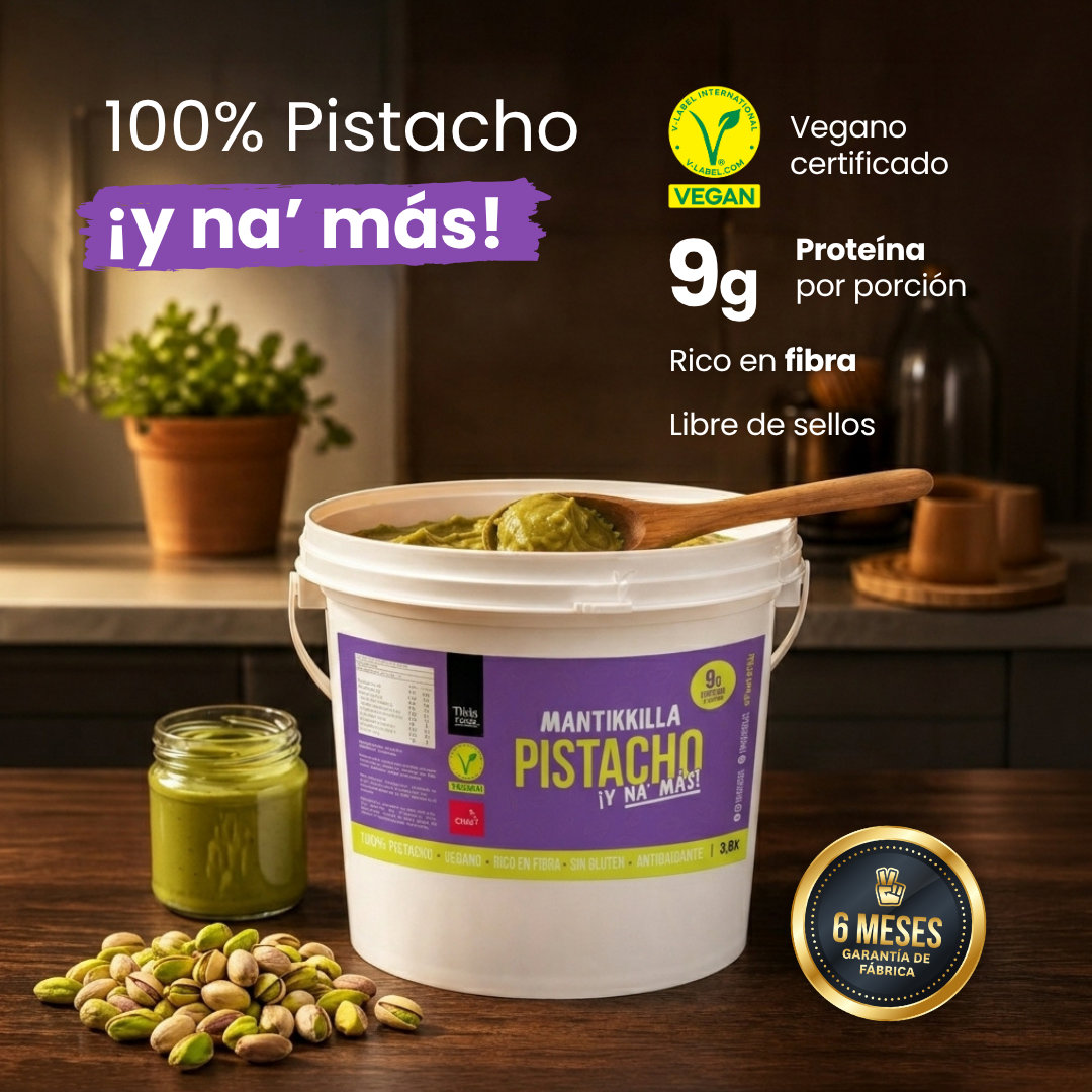 Mantequilla de Pistacho - Balde 3,8 kg