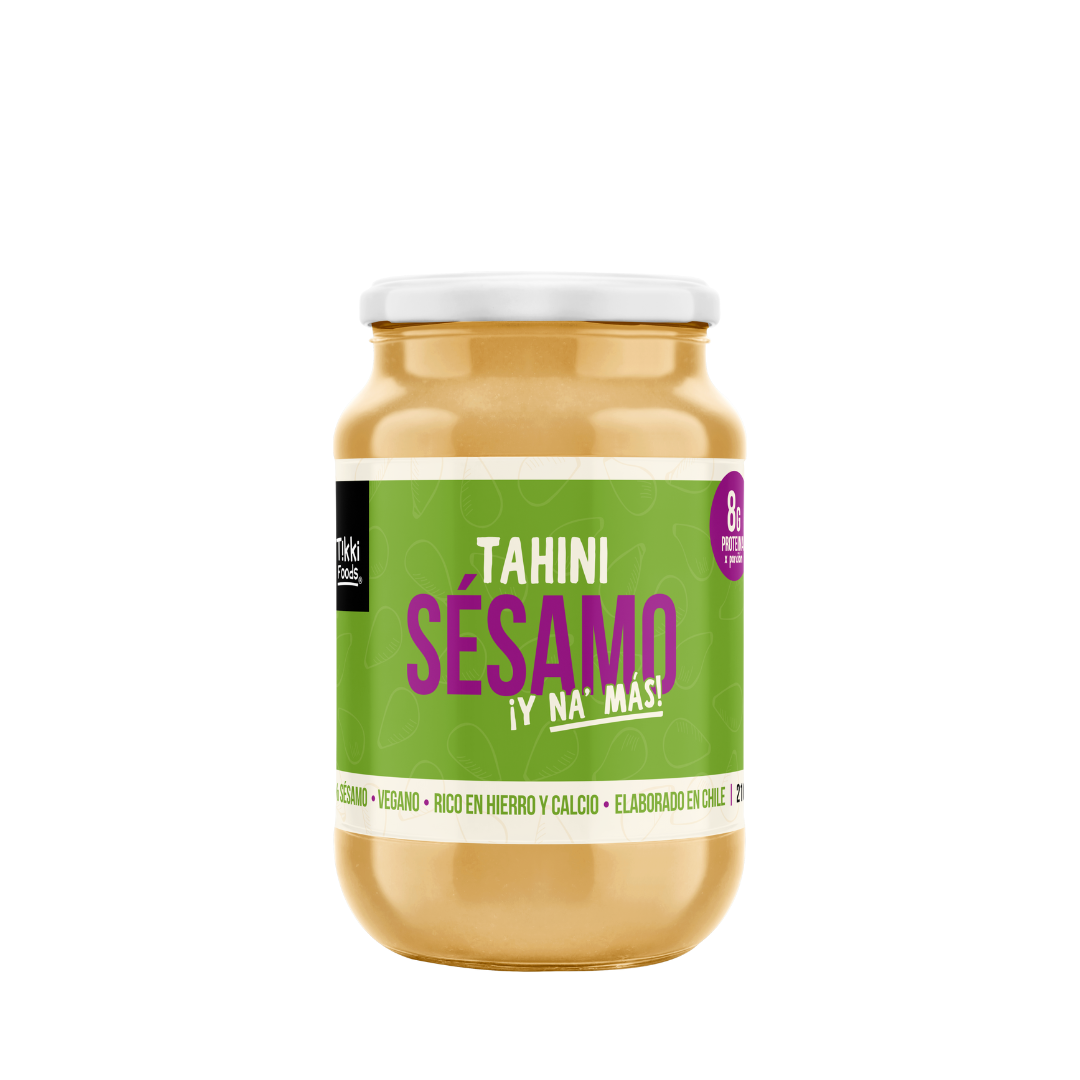 Tahini de Sésamo — Pasta 100% Sésamo Tostado, sin sal | 210g