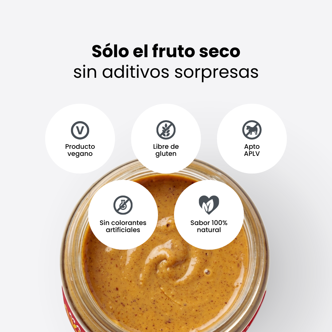 Mantequilla de Avellana Europea — Crema 100% Avellana | 210g