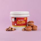Mantequilla de Avellana Europea Balde — Crema 100% Avellana Giffoni, Rica en Vitamina E | 3,8 kg