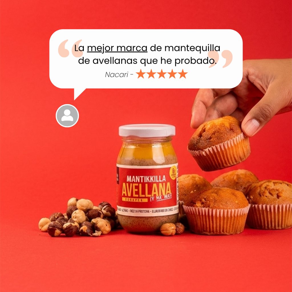 Mantequilla de Avellana Europea - 210g